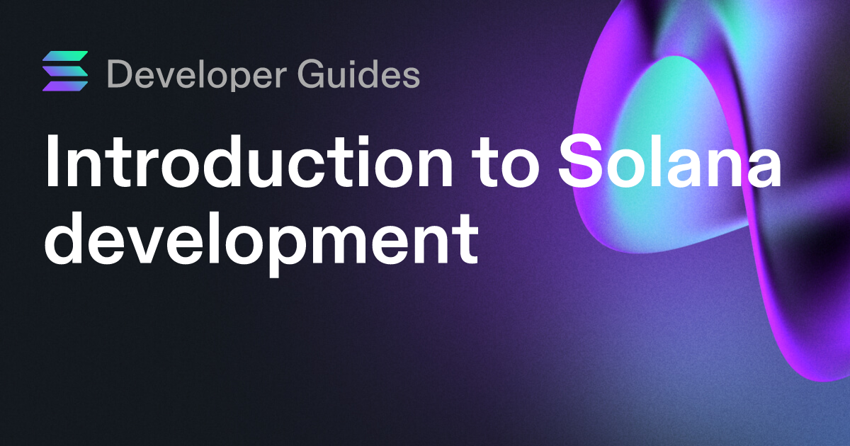 Intro to Solana development (using only your browser)